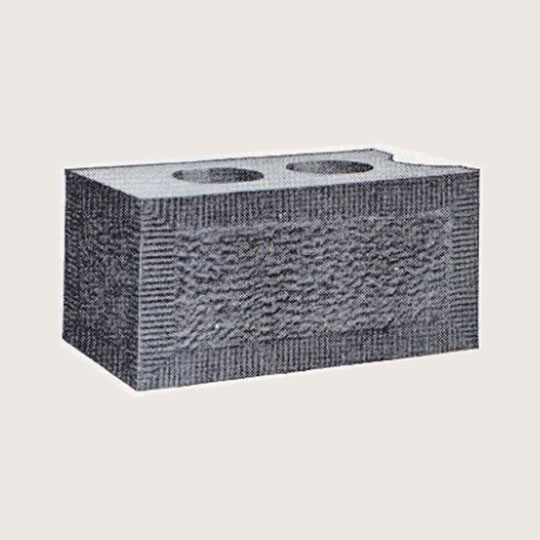 illustration of textured concrete block